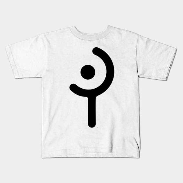 FFXIV White Mage Job Class Icon Kids T-Shirt by itsumi